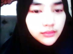 Cute hijab girl jakrta for money in bigo wearing hijab